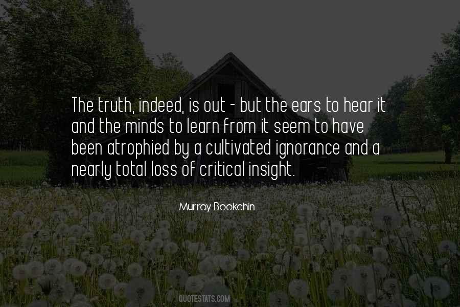 Murray Bookchin Quotes #1856350