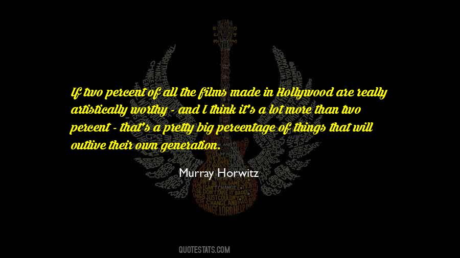 Murray Horwitz Quotes #355325