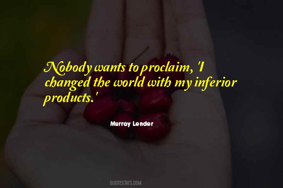 Murray Lender Quotes #1738038