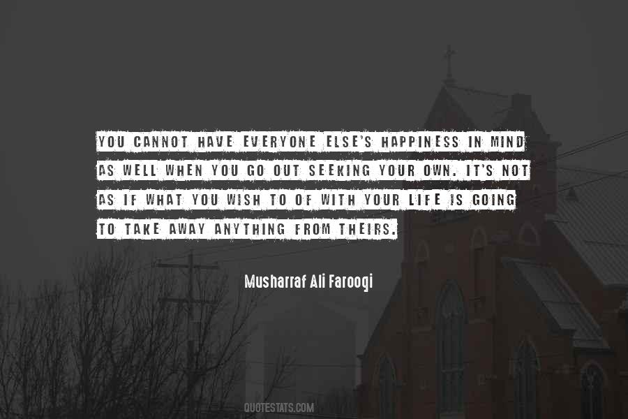 Musharraf Ali Farooqi Quotes #1852506