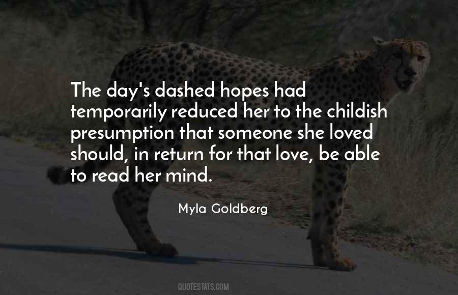 Myla Goldberg Quotes #1617745