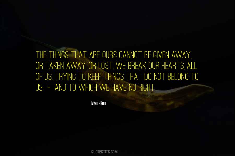 Myrtle Reed Quotes #396881