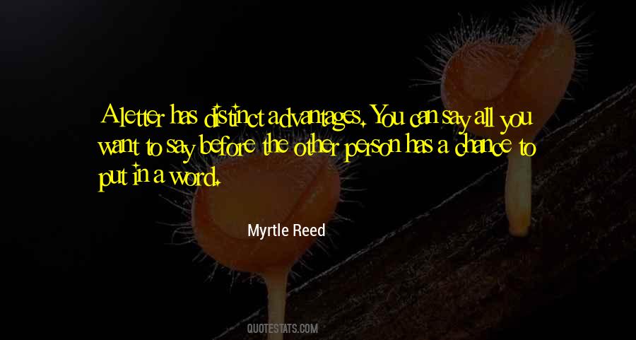 Myrtle Reed Quotes #529289