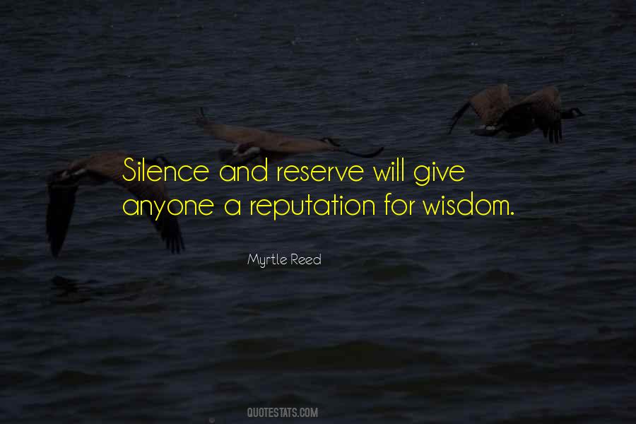 Myrtle Reed Quotes #934591