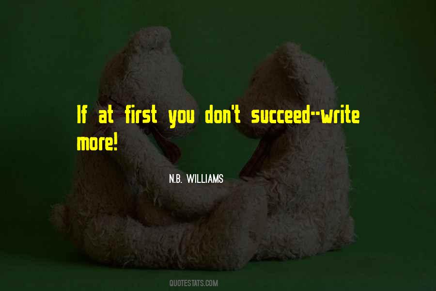 N.B. Williams Quotes #1571837