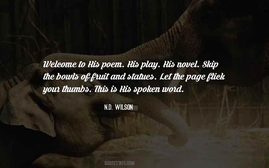 N.D. Wilson Quotes #142335