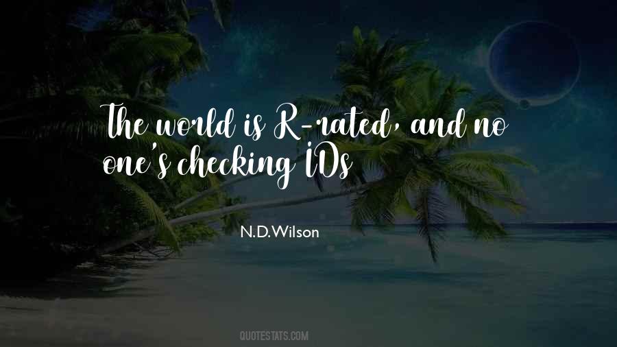 N.D. Wilson Quotes #1723543