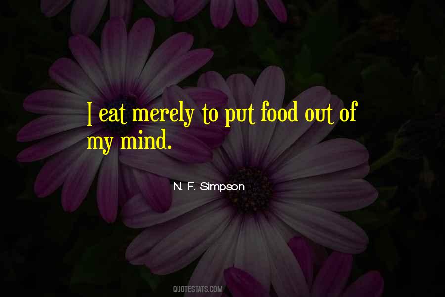 N. F. Simpson Quotes #1716722