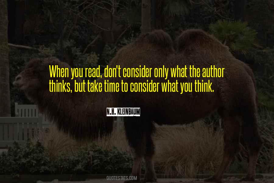 N.H. Kleinbaum Quotes #313739