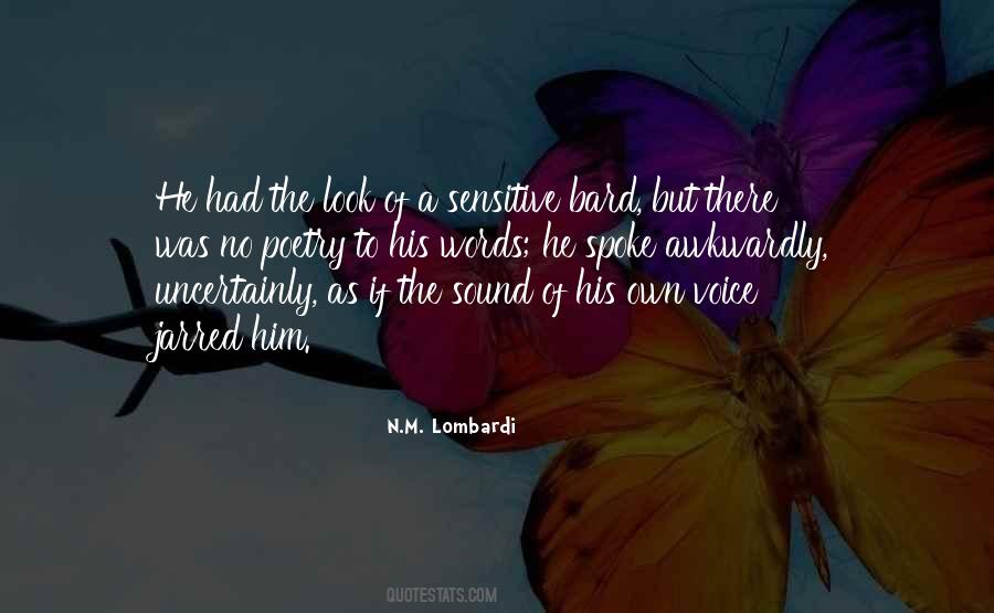 N.M. Lombardi Quotes #1579434