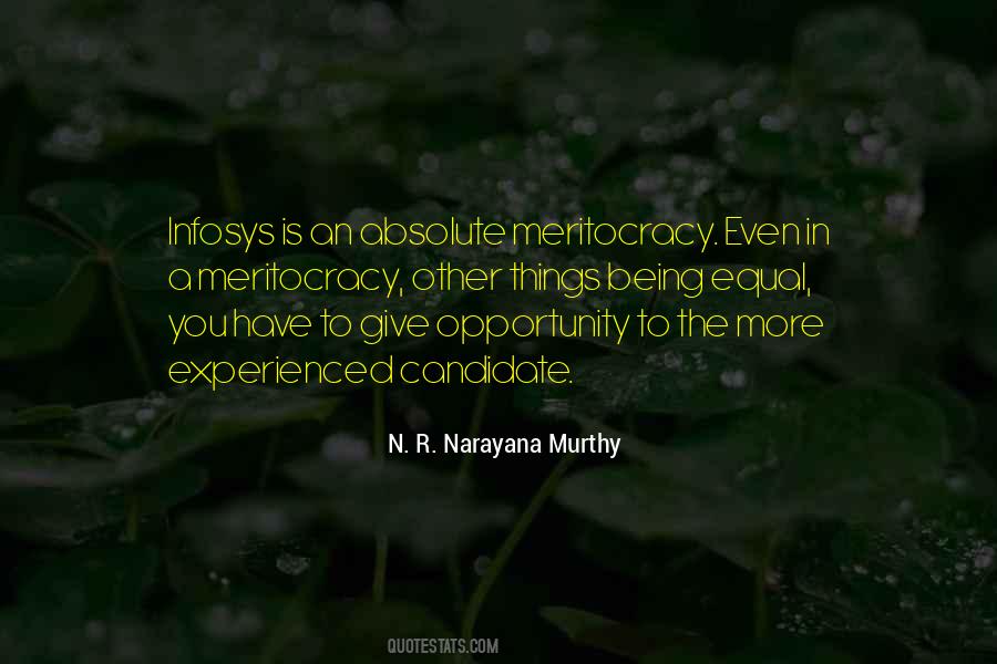 N. R. Narayana Murthy Quotes #600332