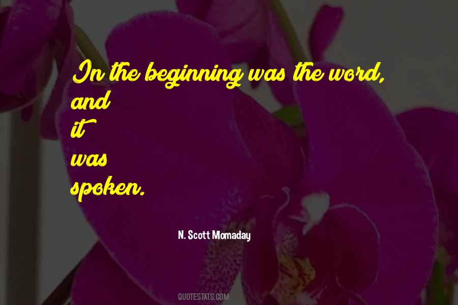 N. Scott Momaday Quotes #1156087