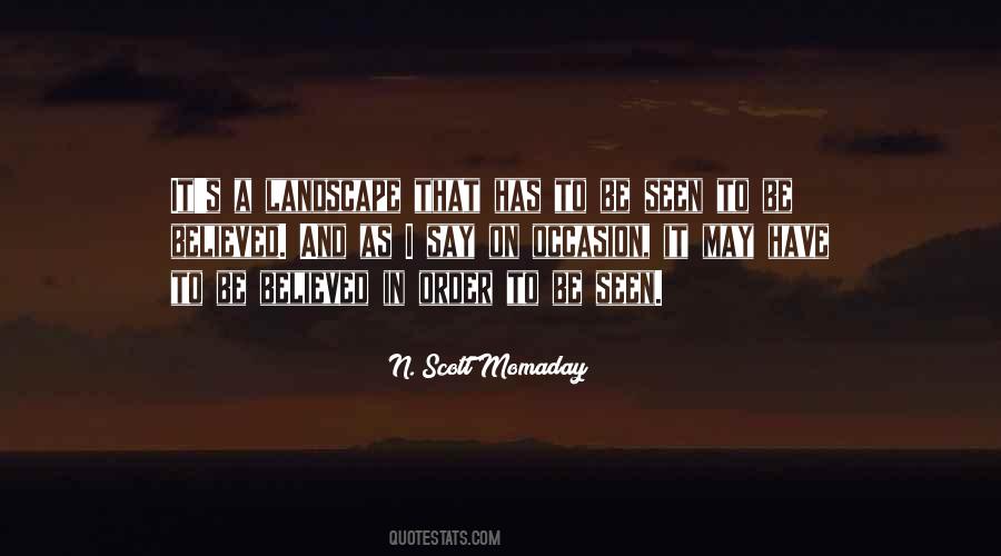 N. Scott Momaday Quotes #954374