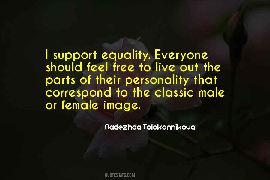 Nadezhda Tolokonnikova Quotes #198390