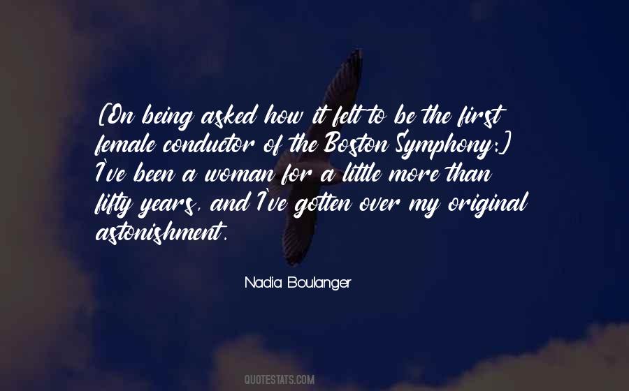 Nadia Boulanger Quotes #1575423