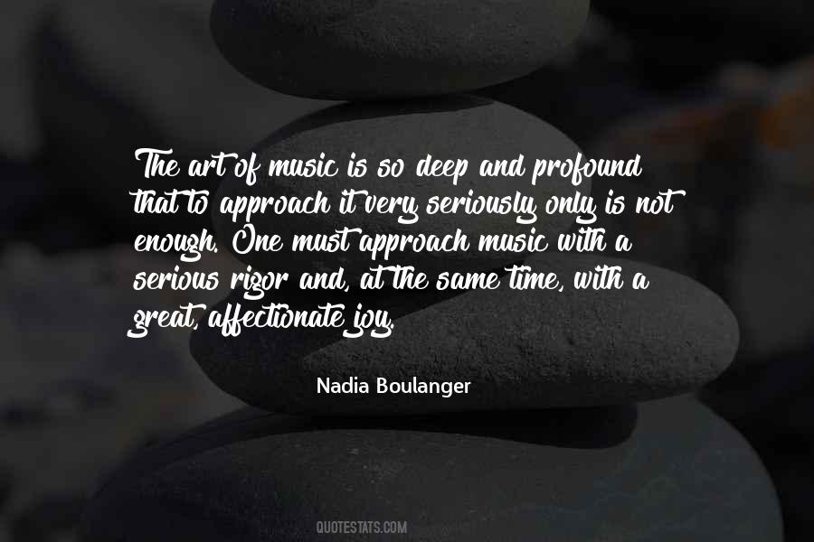 Nadia Boulanger Quotes #383055