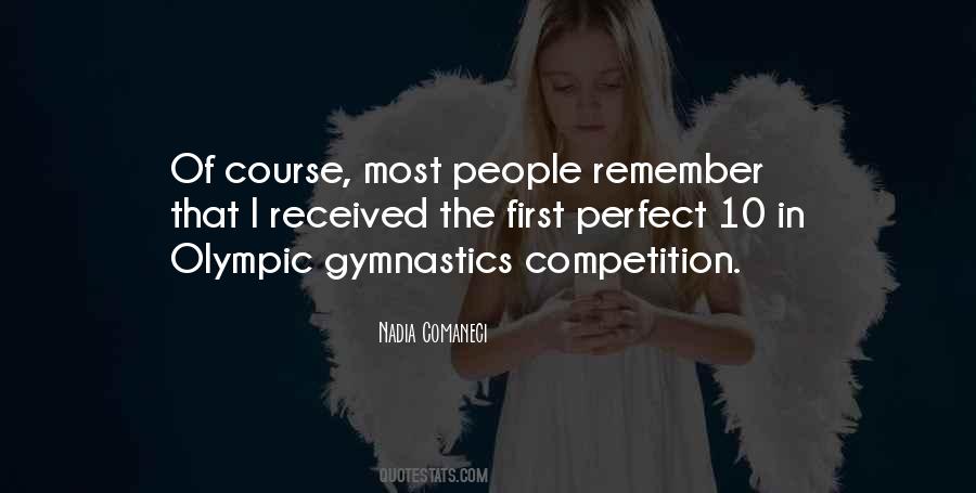 Nadia Comaneci Quotes #870576