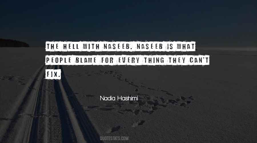 Nadia Hashimi Quotes #553377