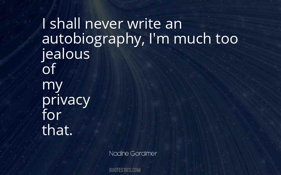 Nadine Gordimer Quotes #1832332