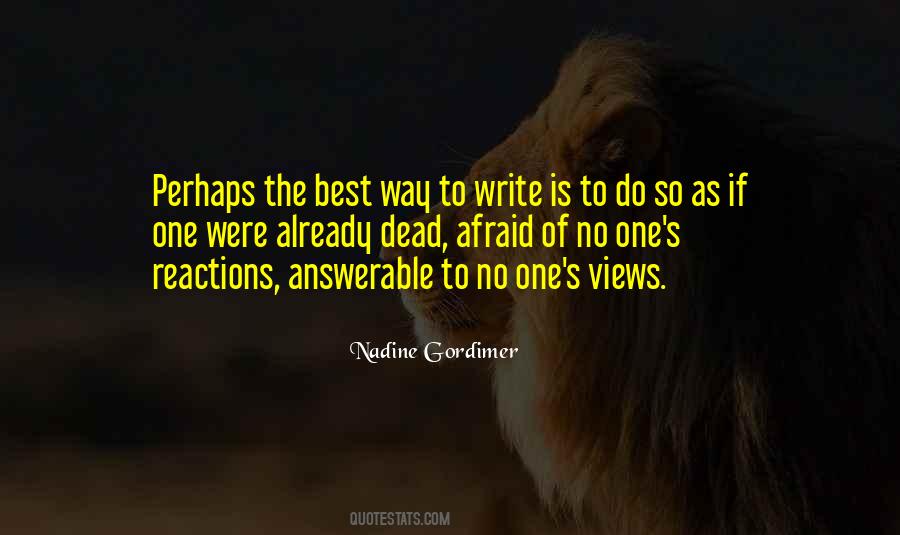Nadine Gordimer Quotes #233511