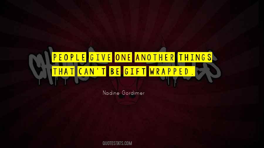 Nadine Gordimer Quotes #780877