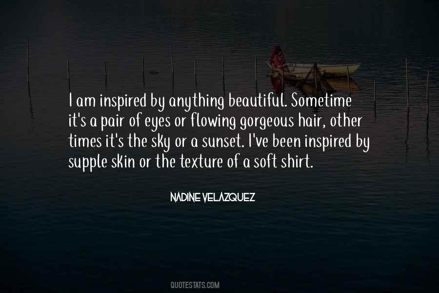 Nadine Velazquez Quotes #1057075