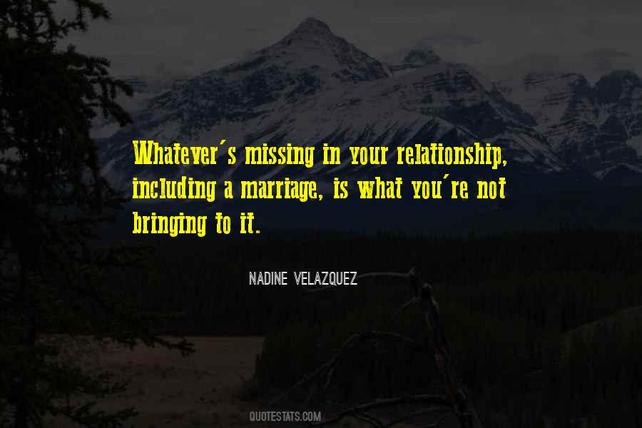 Nadine Velazquez Quotes #1405374