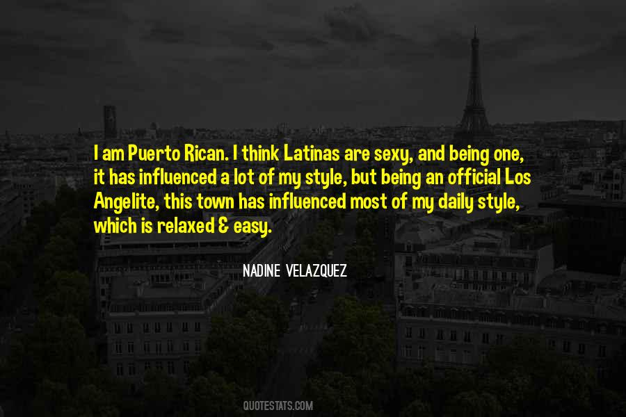 Nadine Velazquez Quotes #341774
