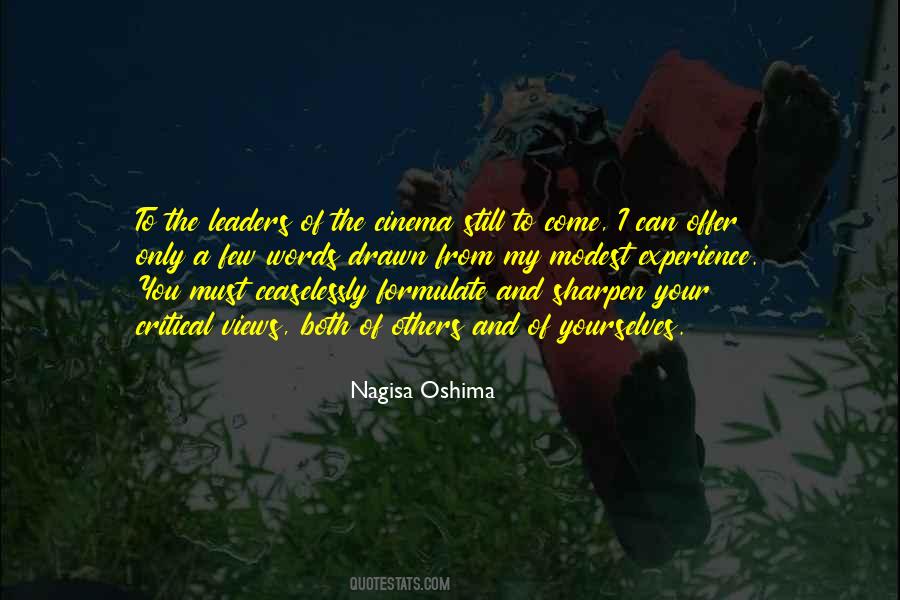 Nagisa Oshima Quotes #743222