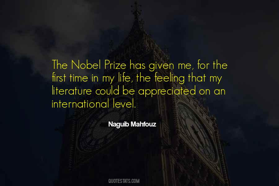 Naguib Mahfouz Quotes #1212697