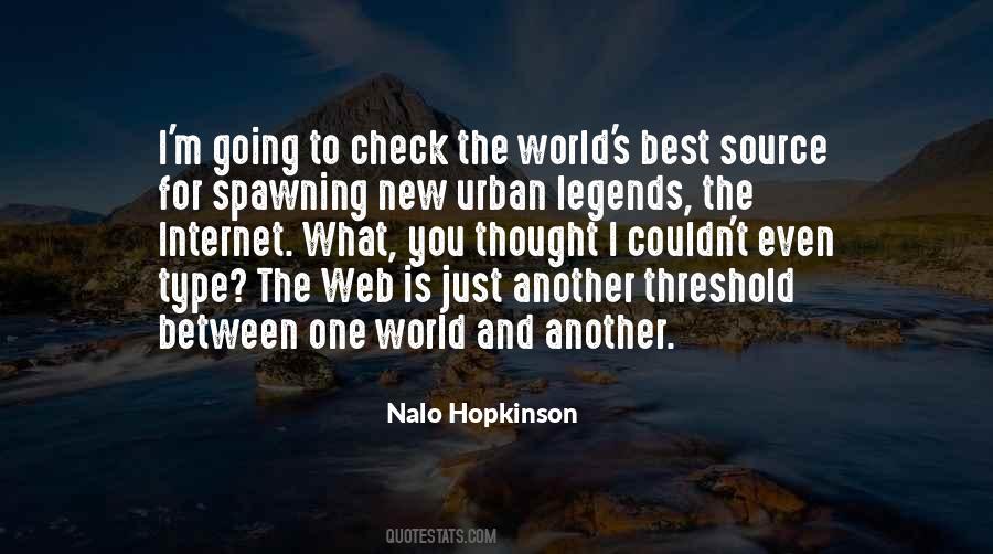 Nalo Hopkinson Quotes #1400362