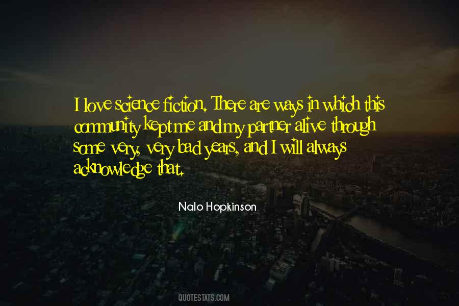Nalo Hopkinson Quotes #316615
