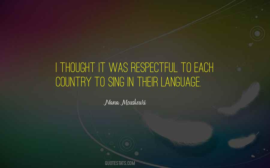 Nana Mouskouri Quotes #679640
