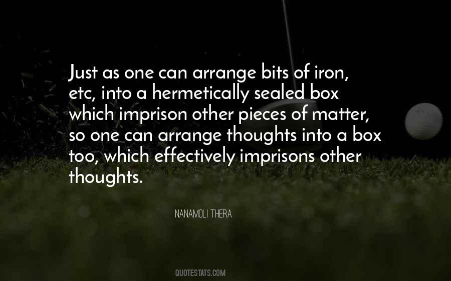Nanamoli Thera Quotes #456222