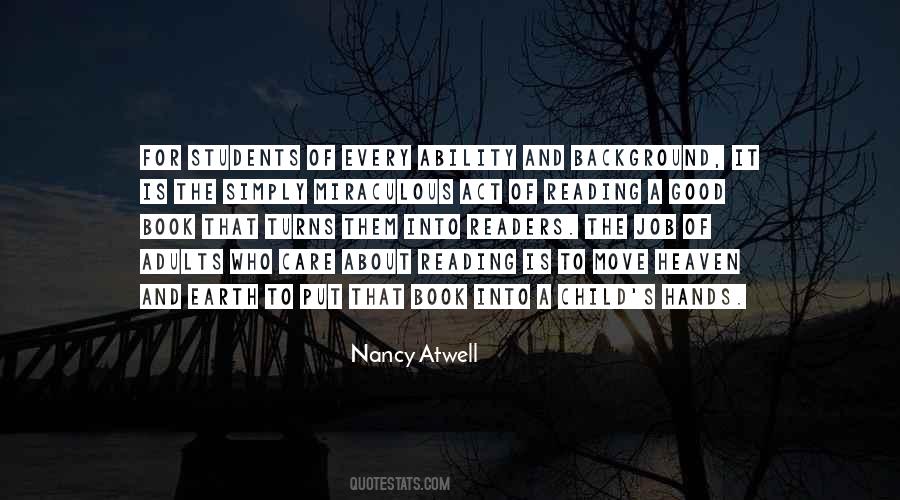 Nancy Atwell Quotes #1300187