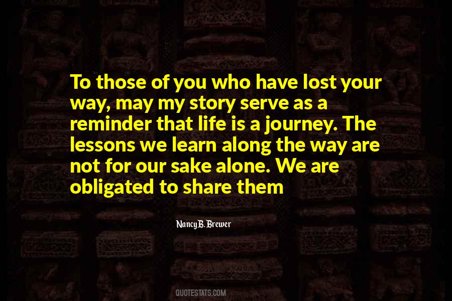 Nancy B. Brewer Quotes #1002387