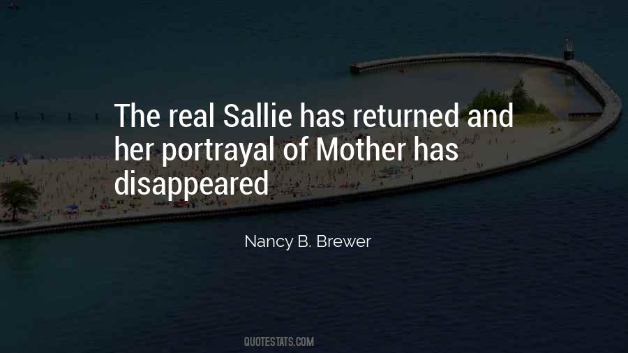 Nancy B. Brewer Quotes #1633866