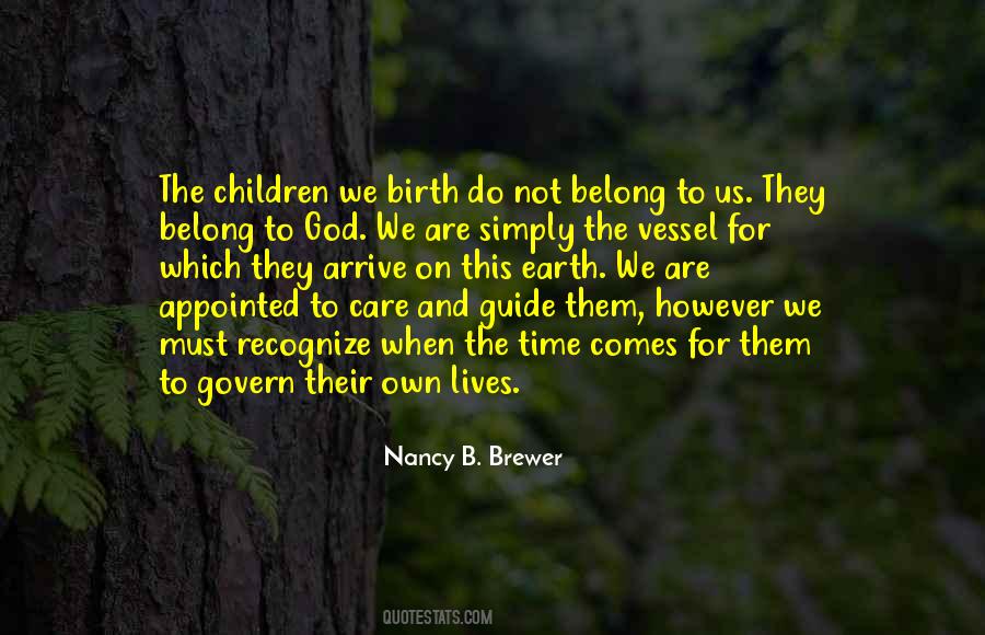 Nancy B. Brewer Quotes #477525