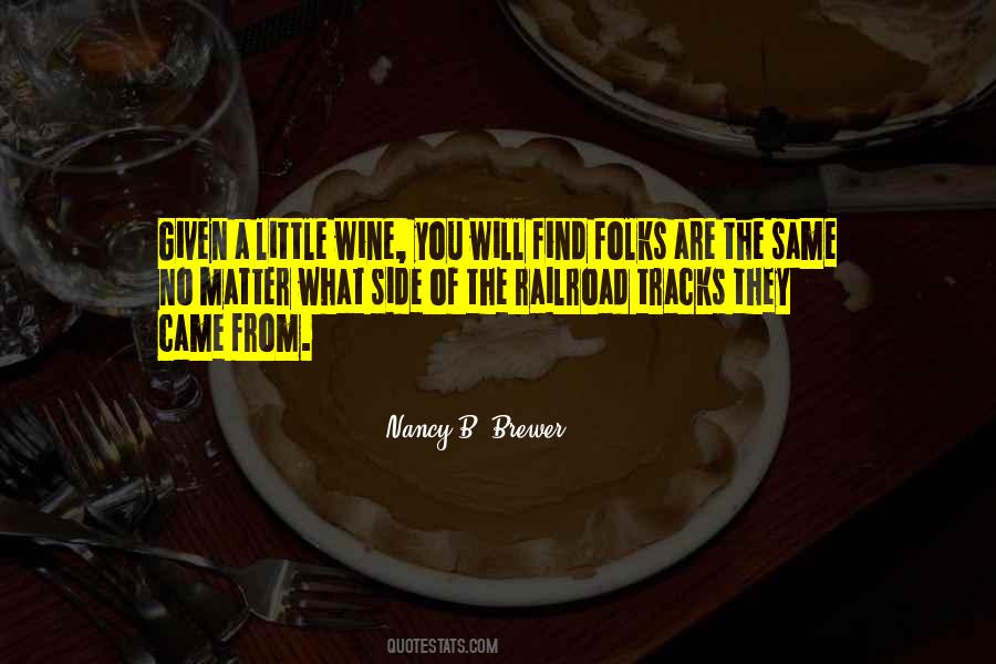 Nancy B. Brewer Quotes #771203