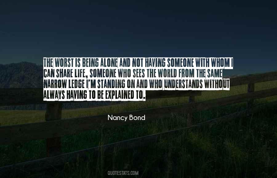 Nancy Bond Quotes #486503