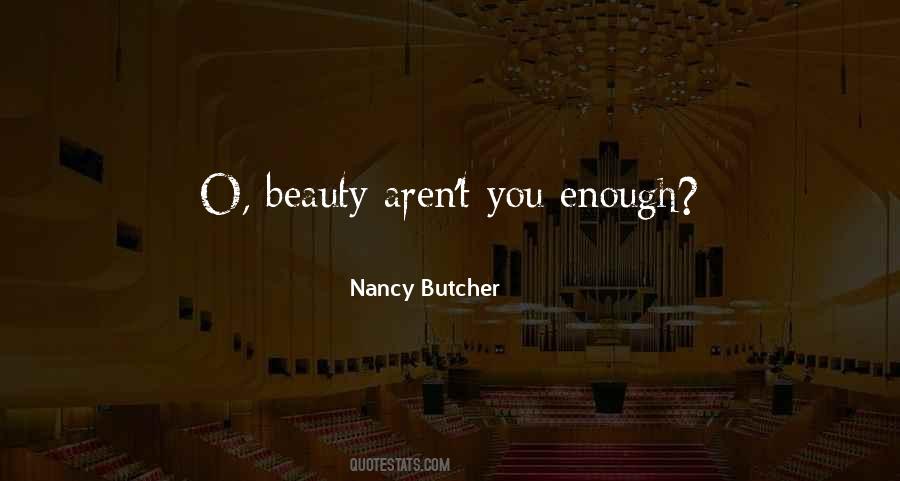 Nancy Butcher Quotes #893701 Nancy Butcher Quotes #893701