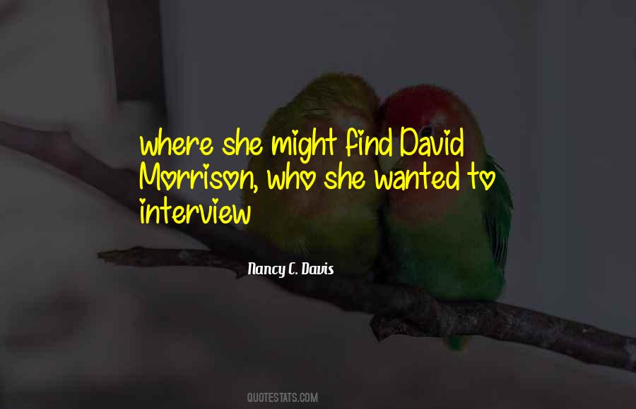 Nancy C. Davis Quotes #1259913