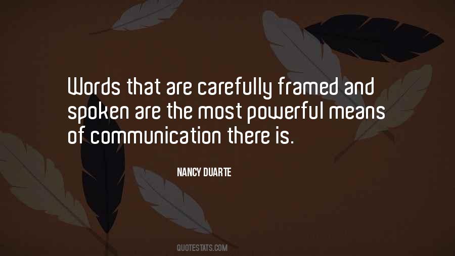 Nancy Duarte Quotes #1670533