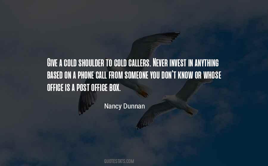 Nancy Dunnan Quotes #589152