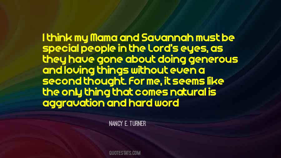 Nancy E. Turner Quotes #1516601
