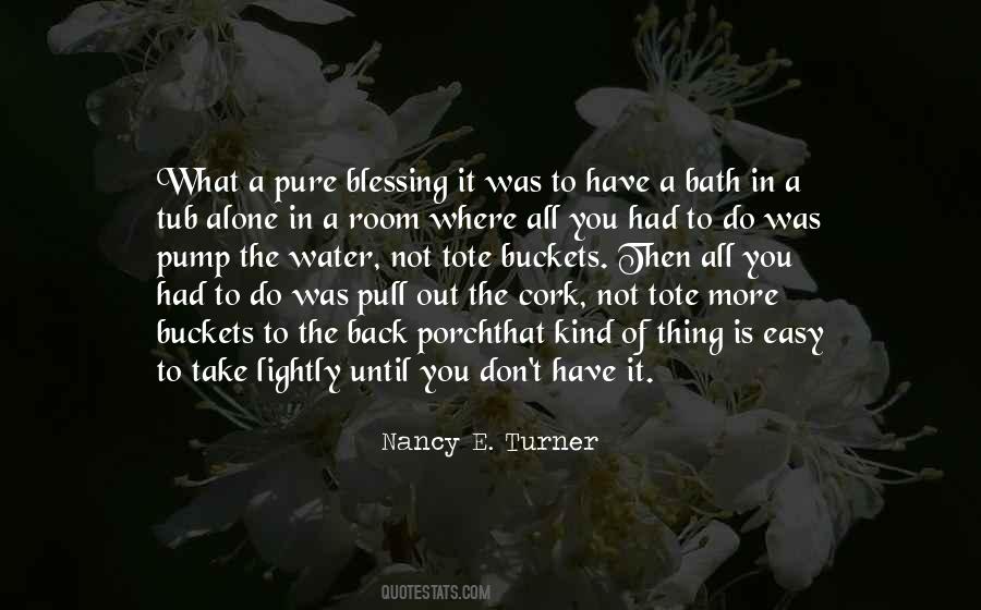 Nancy E. Turner Quotes #1664322