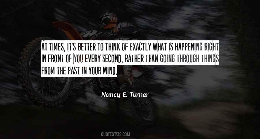 Nancy E. Turner Quotes #1674814