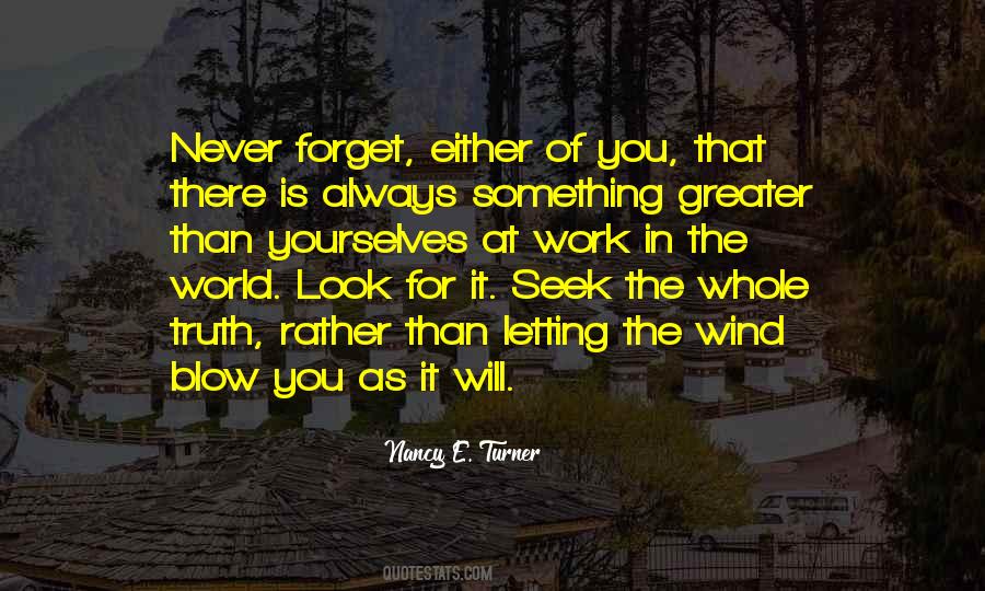 Nancy E. Turner Quotes #395249