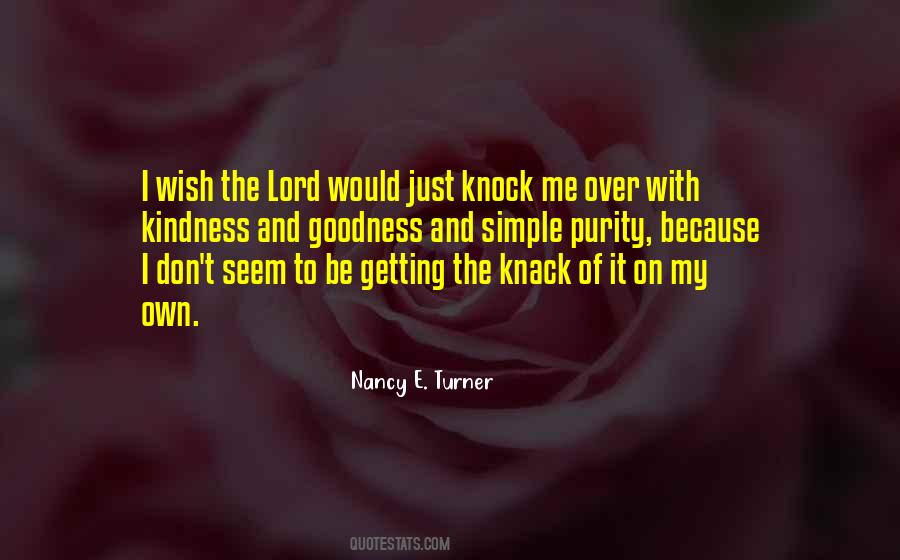 Nancy E. Turner Quotes #460101