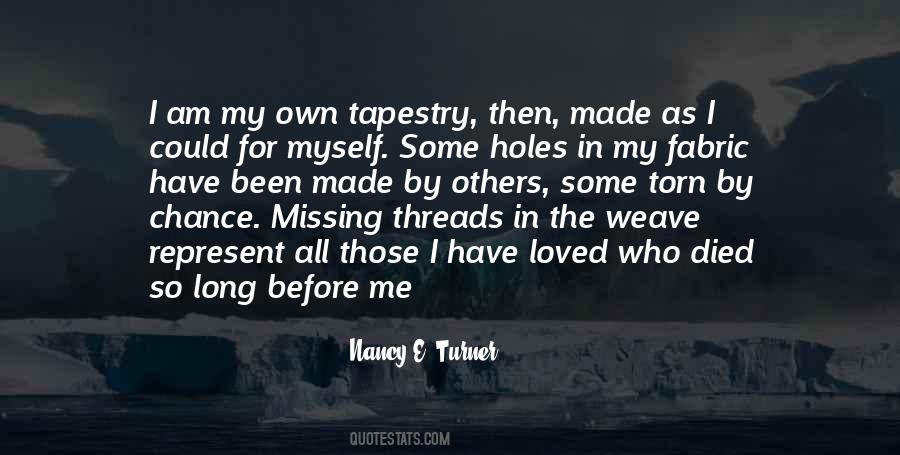 Nancy E. Turner Quotes #531198